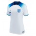 Camiseta Inglaterra Raheem Sterling #10 Primera Equipación para mujer Mundial 2022 manga corta
